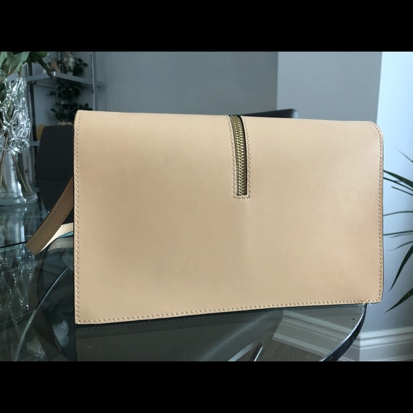 BLUSH PINK LEATHER CROSSBODY BAG - Picture 4 of 8